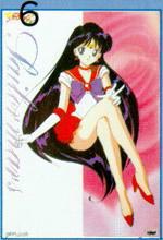 I'm Sailor Mars!  Do ya like my pose?